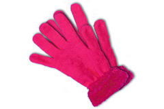 Handschuhe Neon-Pink