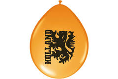 Ballonnen 23cm oranje leeuw - 8 stuks 1