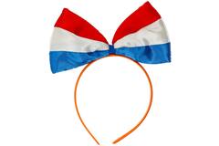 Tiara with Bow Tie Holland Red-White-Blue