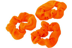 Scrunchies Orange - 3 pezzi 1