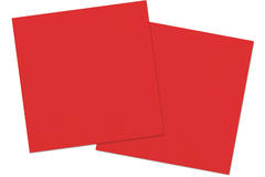 Rote Servietten 33x33cm - 20 Stück