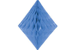 Baby Blue Honeycomb Diamond - 30cm