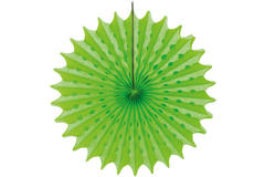 Wachlarz Honeycomb Neon Green - 45 cm