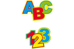 Coriandoli da tavolo per bambini ABC XL