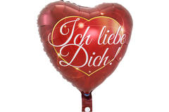 Folienballon 'Ich Liebe Dich' unverpackt - 43cm