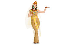 Costume da Cleopatra egiziana 5 pezzi taglia SM 1
