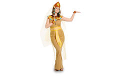 Costume da Cleopatra egiziana 5 pezzi taglia L-XL