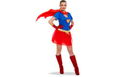 Sexy Super Woman Outfit Ladies - Taglia L - XL 1