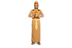 Costume da faraone egiziano 5 pezzi taglia XL-XXL