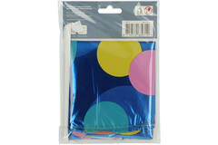 Palloncino Foil con Base Numero 1 Colorful Dots - 72 cm 3