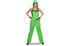 Overall Neon Green for Adults - Size L-XL 1