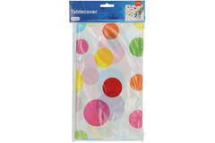 Happy Bday Table Cloth with Dots - 130x180 cm 2