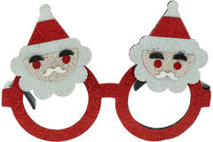 Glasses Christmas Santa Clause/Christmas tree - 2 pieces 2