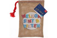 Sacchetto di caramelle 'Welkom Sint en Pieten', Juta 2
