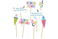 Party Pickers Schulanfang 11cm - 8 pieces