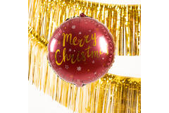 Foil Balloon 'Merry Christmas' Red - 45cm 5