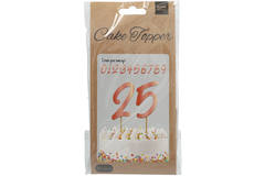 Cake Topper Figure Elegant Lush Blush 15cm - 20 pezzi 3