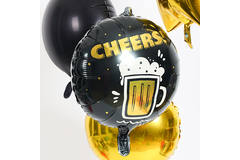 Folieballon Cheers Bier - 45 cm 4