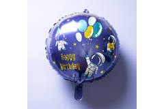 Folienballon Geburtstag Weltraum - 45 cm 4