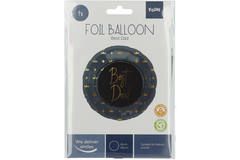 Foil Balloon Best Dad Blue - 45 cm 2