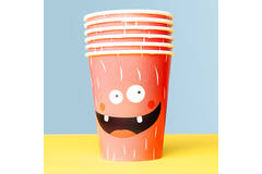 Disposable Cups Monster Bash 250ml - 6 pieces 3