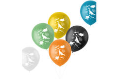Balloons Dino Roars 33cm - 6 pieces