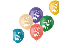 Balloons Zoo Party 33cm - 6 pieces