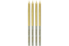 Candles Golden Dawn 15cm - 16 pieces