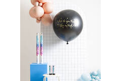 Ballon Gender Reveal Mädchen Metallic - 90cm 5