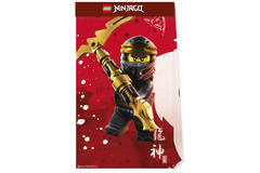 Party Bags Carta Compostabile Lego Ninjago - 4 pezzi