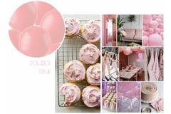 Balony Powder Pink Mat 33cm - 50 sztuk 2