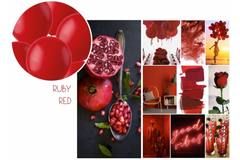 Balloons Ruby Red Matt 33cm - 10 pieces 2